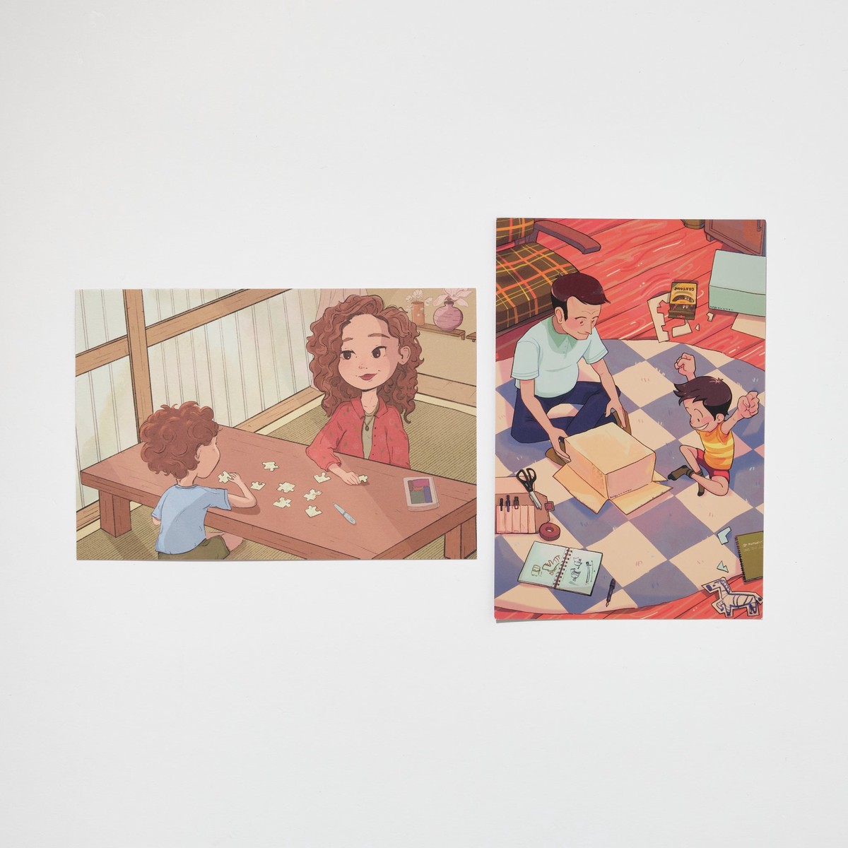 "For Mom & Dad" Postcard Bundle / Bungu