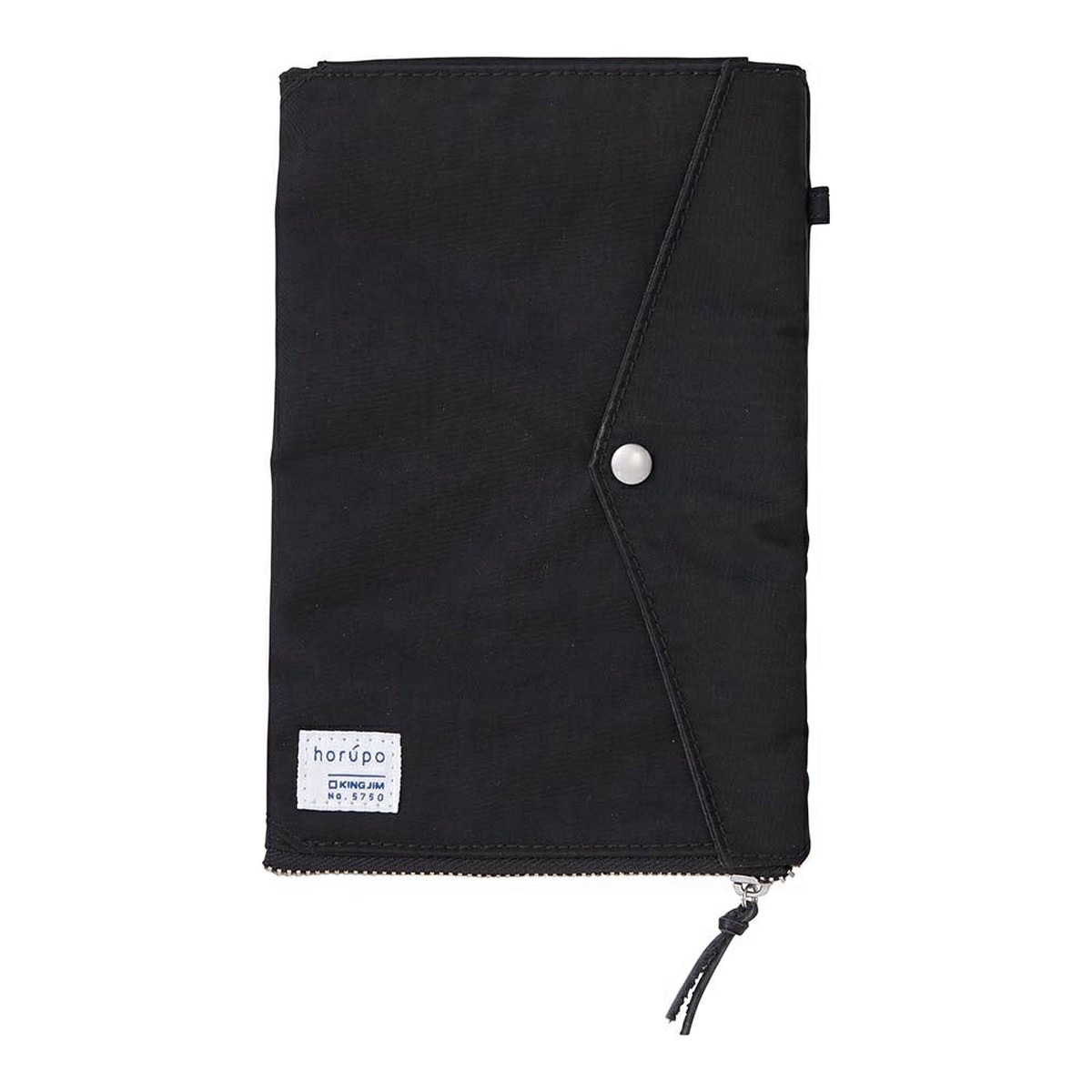 "Holpo" Trash Can Pouch Standard Size Black 5750 King Jim