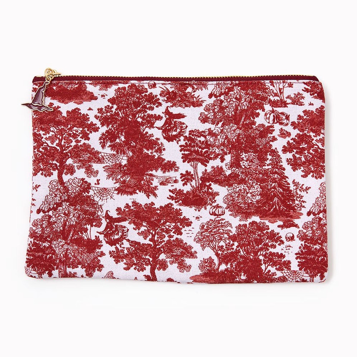 Zippered Toile Pouch